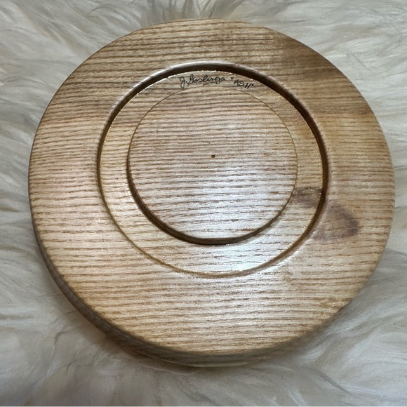Wooden Ash bowl handmade - Picture 3 of 6